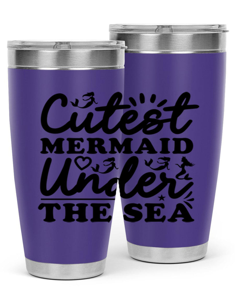 Cutest Mermaid Under the Sea 106#- mermaid- Tumbler