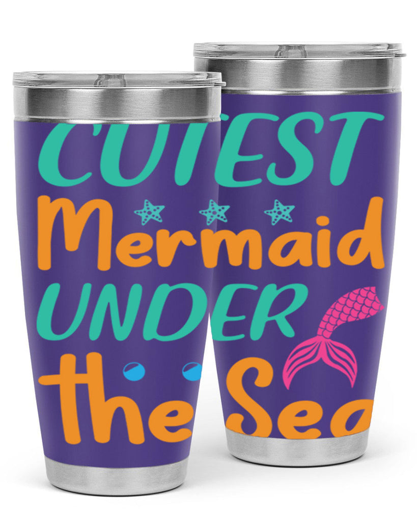 Cutest Mermaid Under the Sea 107#- mermaid- Tumbler