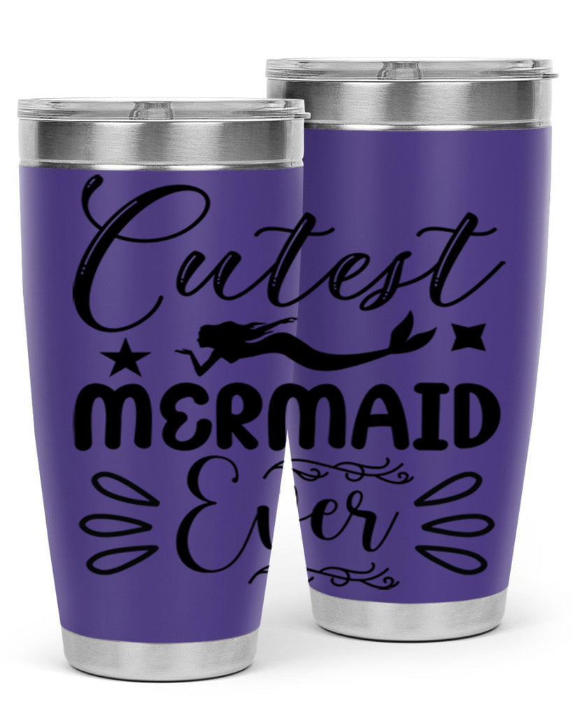 Cutest mermaid ever 101#- mermaid- Tumbler