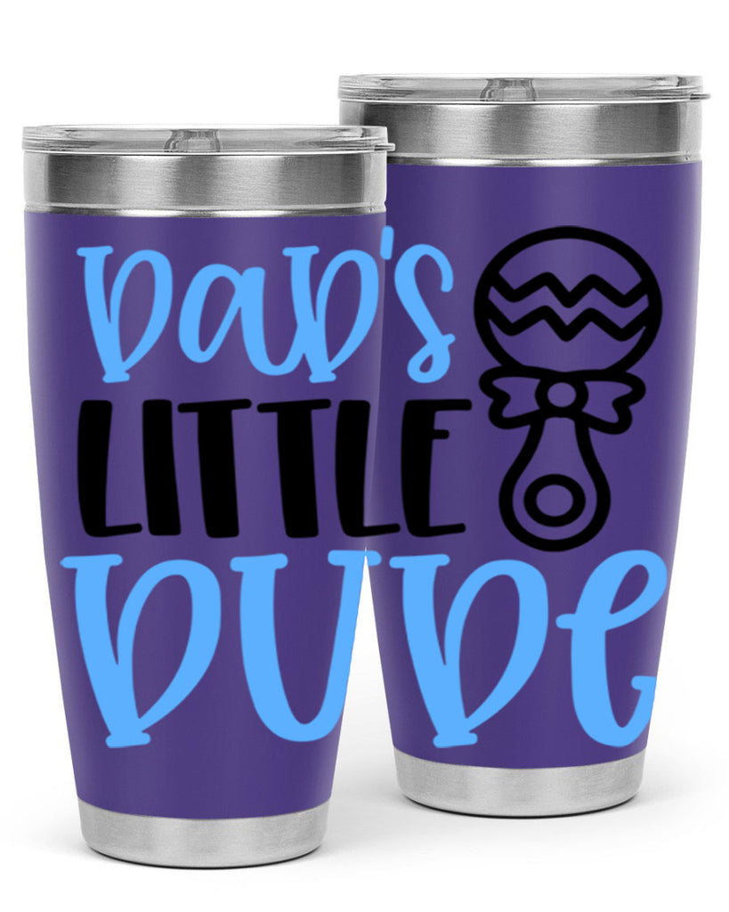 Dads Little Dude Style 102#- baby- tumbler