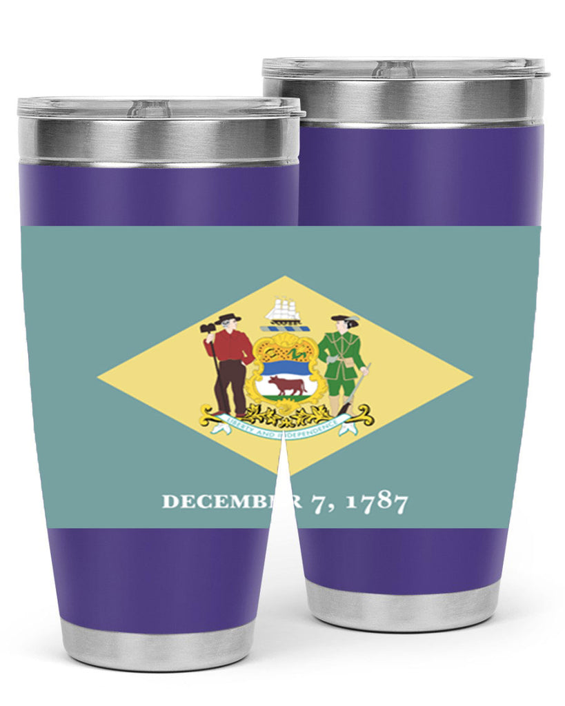 Delaware 44#- Us Flags- Tumbler