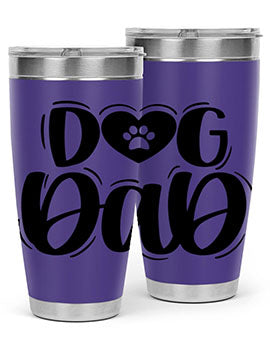 Dog Dad Style 30#- dog- Tumbler