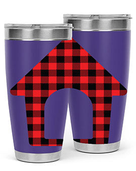 Dog House Style 98#- dog- Tumbler