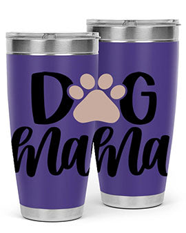 Dog Mama Style 28#- dog- Tumbler