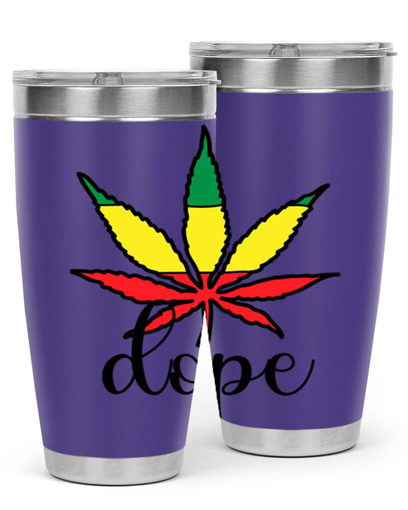 Dope 77#- marijuana- Tumbler