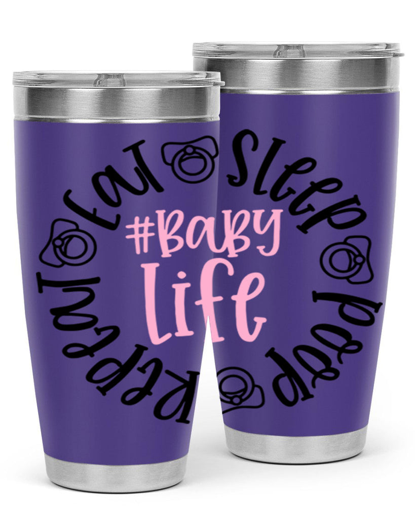 Eat Sleep Poop Repeat BabyLife Style 97#- baby- tumbler