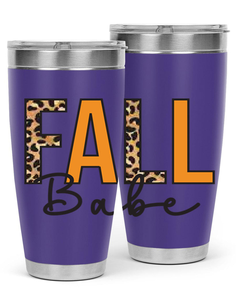 Fall Babe 87#- fall- Tumbler
