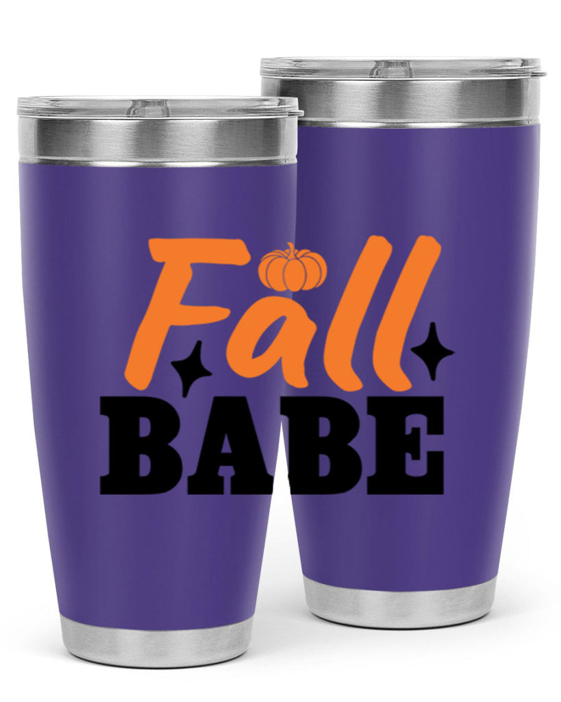 Fall Babe 89#- fall- Tumbler