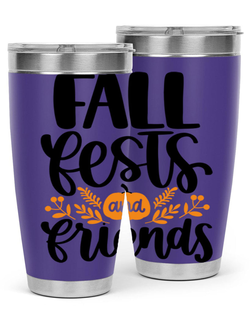 Fall Fests And Friends 484#- fall- Tumbler