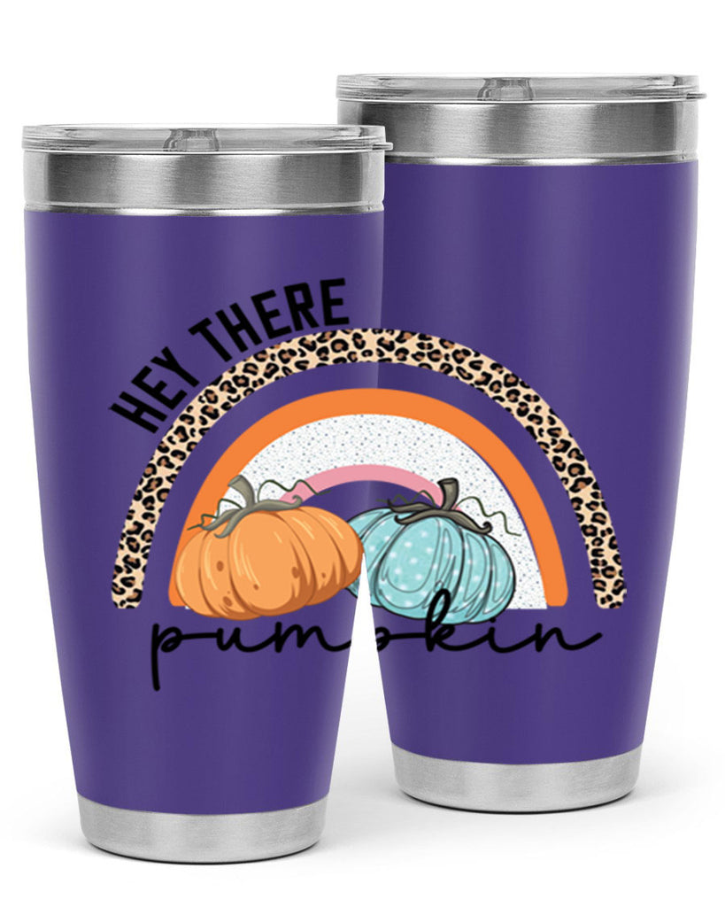 Fall Hey There Pumpkin 103#- fall- Tumbler