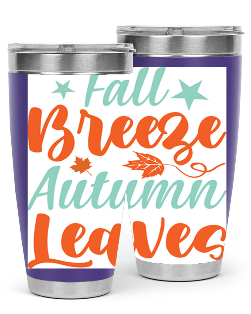 FallBreezeAutumnLeaves 147#- fall- Tumbler