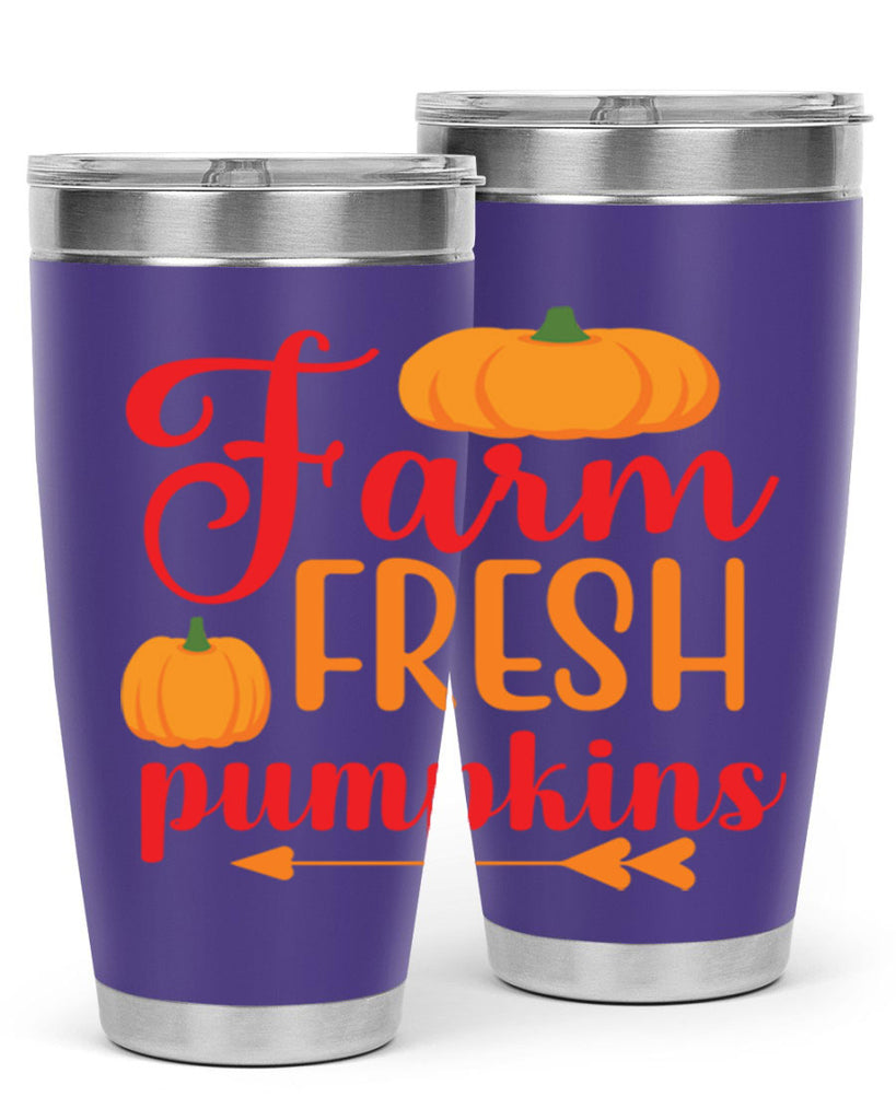 FarmFreshPumpkins 177#- fall- Tumbler
