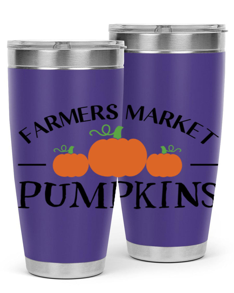 Farmers Market Pumpkins 178#- fall- Tumbler