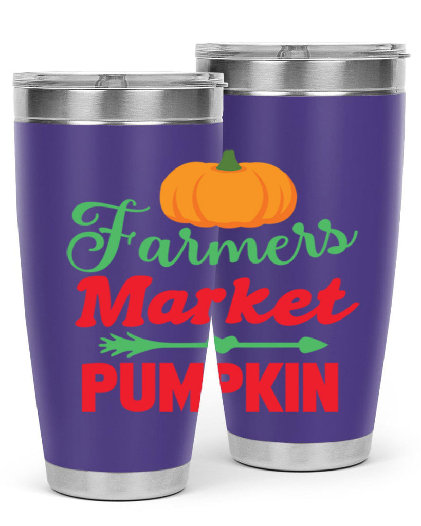 FarmersMarketPumpkin 180#- fall- Tumbler