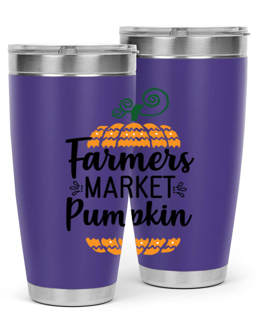Farmersmarketpumpkin 179#- fall- Tumbler