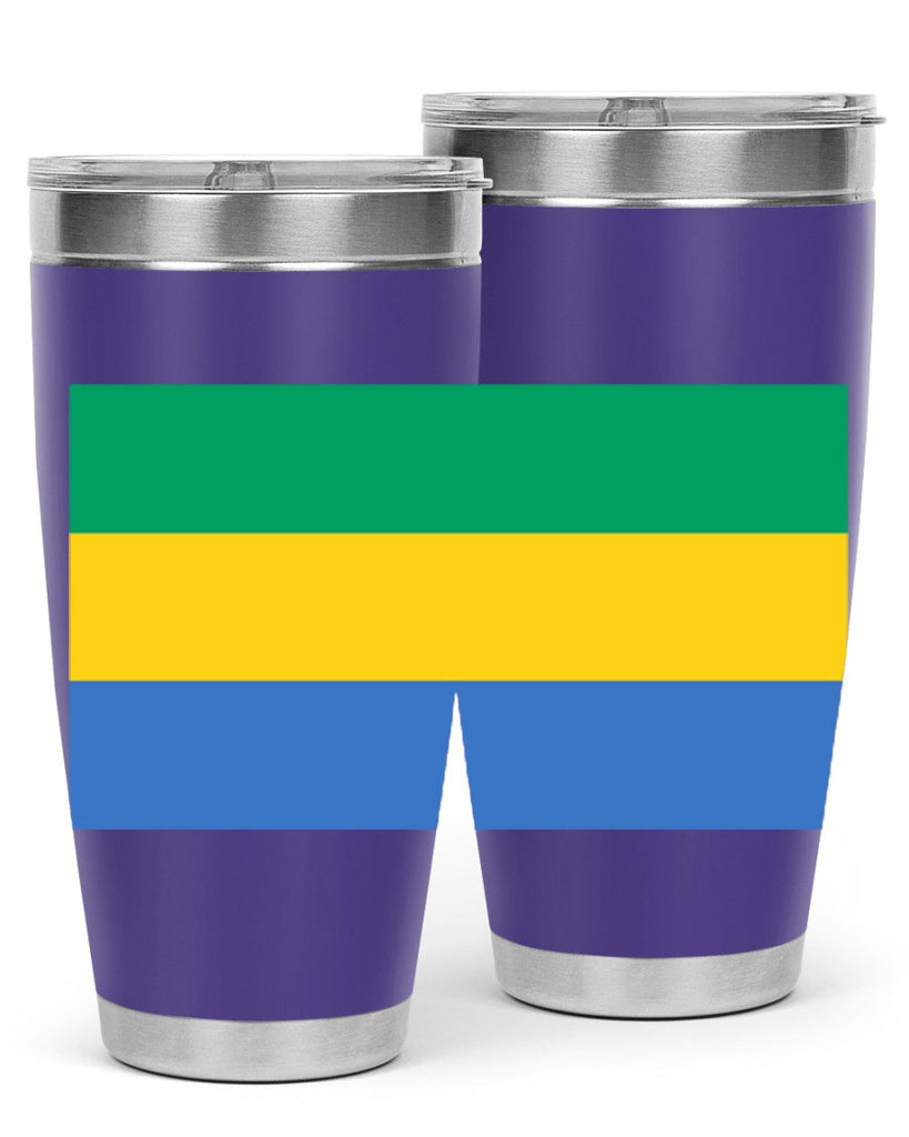 Gabon 136#- world flags- Tumbler