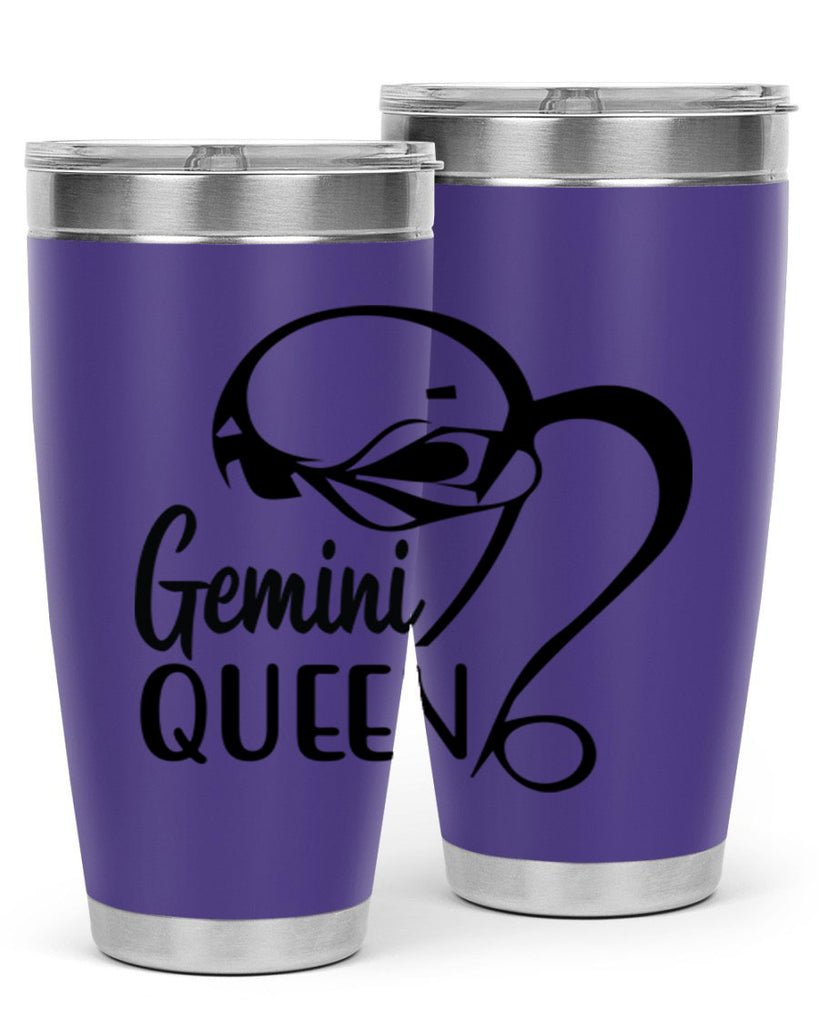 Gemini queen 231#- zodiac- Tumbler