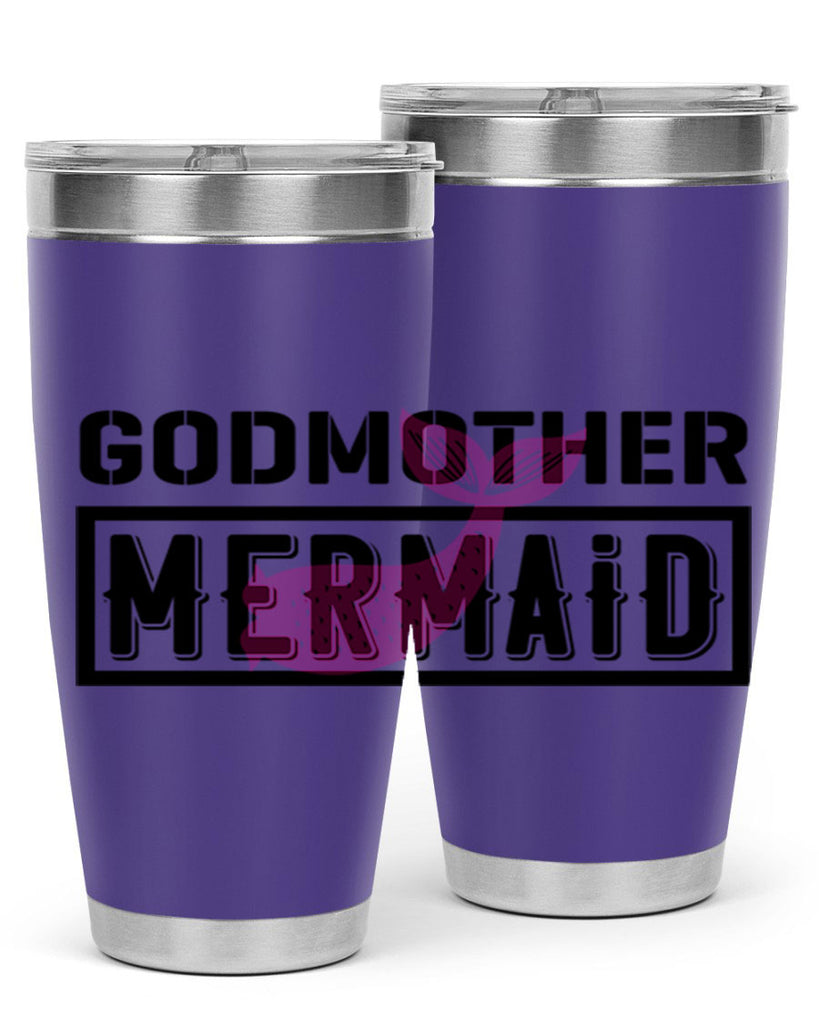 Godmother mermaid 196#- mermaid- Tumbler