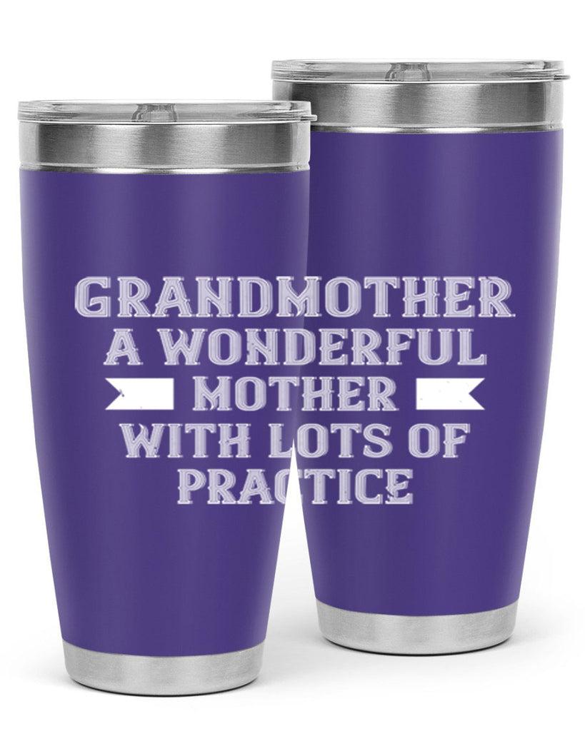 Grandmother a wonderful mother with lots of 82#- grandma - nana- Tumbler