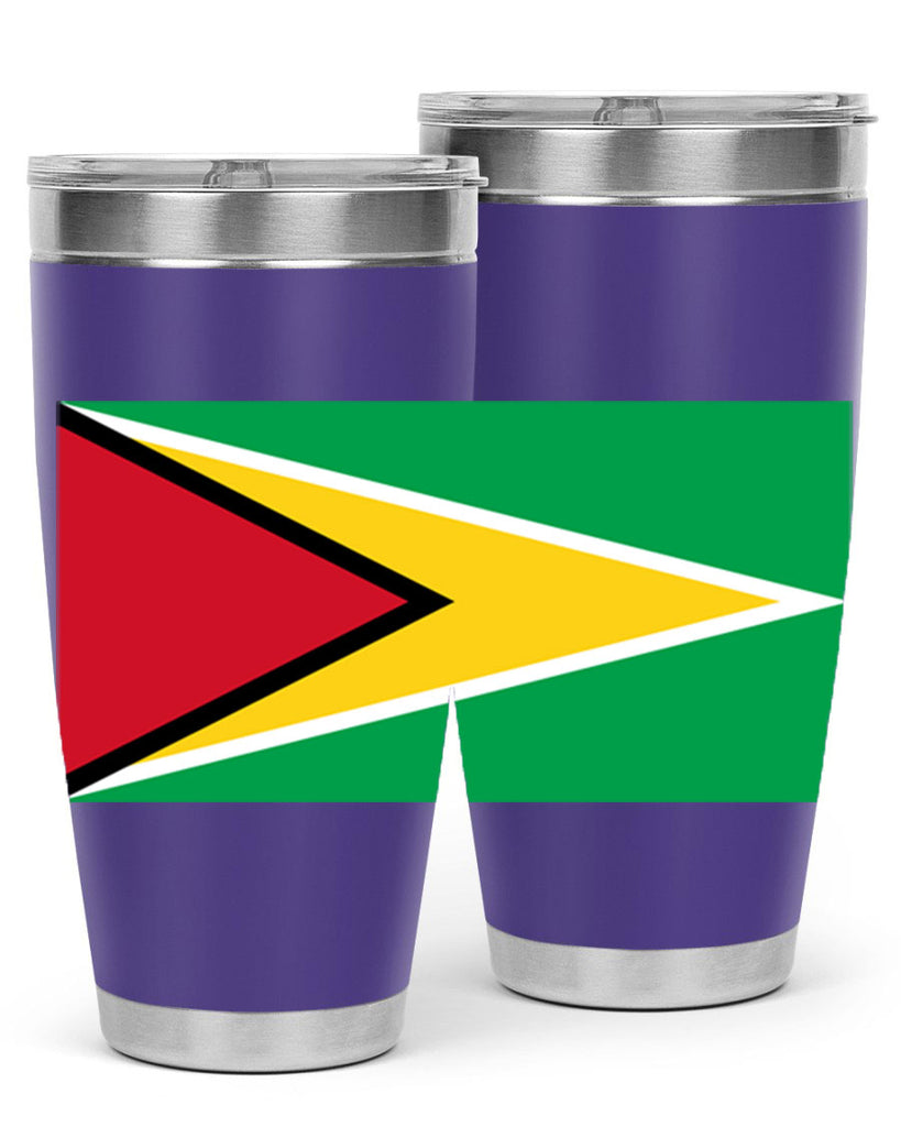 Guyana 126#- world flags- Tumbler