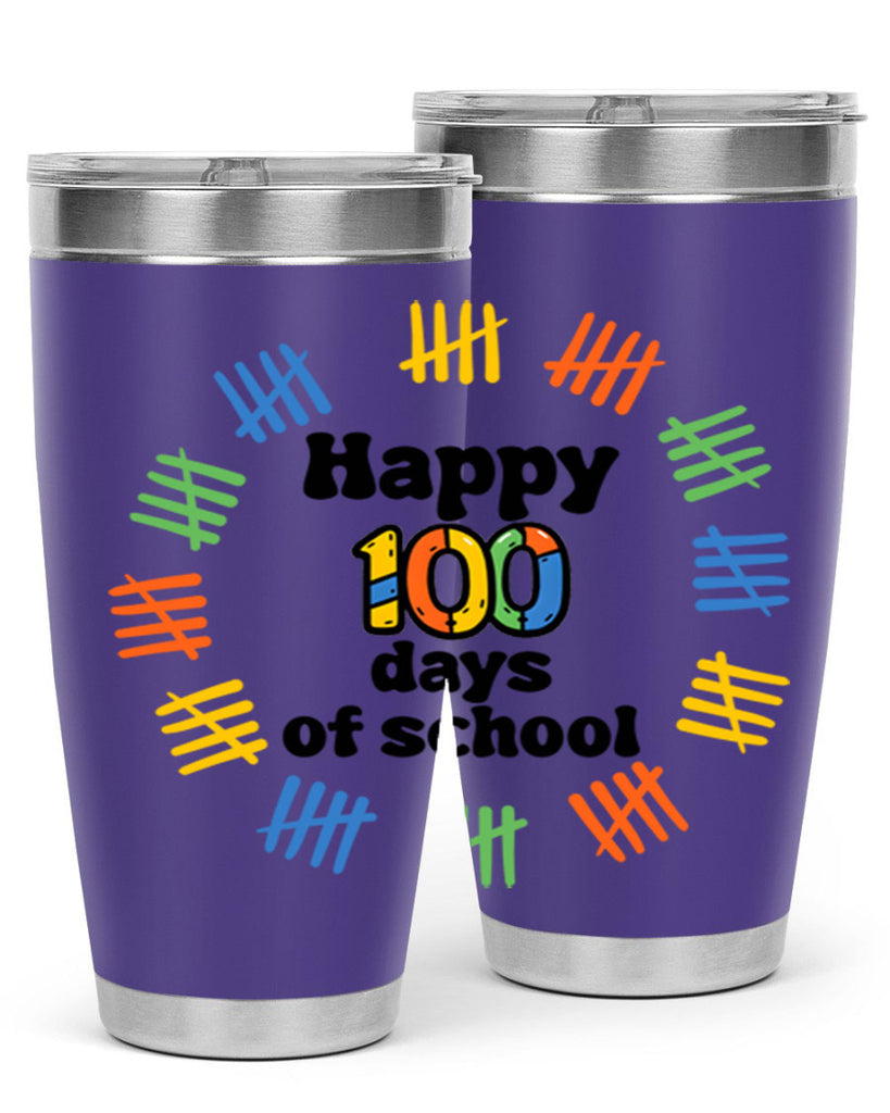 Happy 100 Days of School 51#- 100 days of school- Tumbler