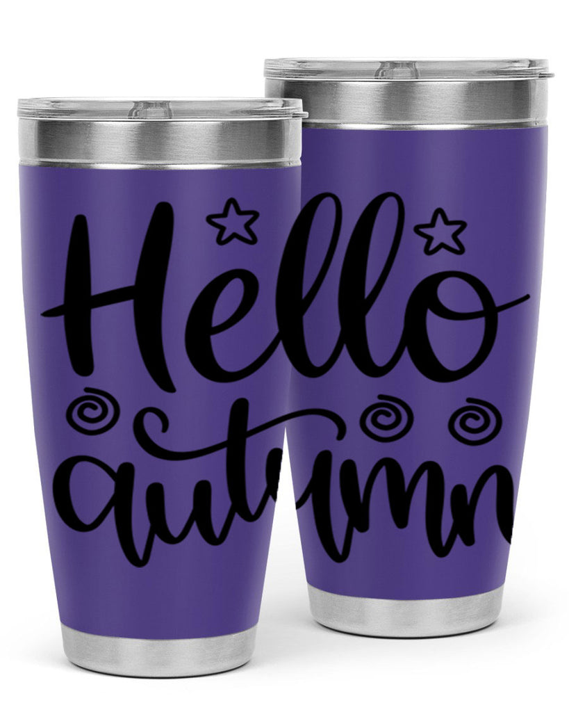 Hello Autumn 270#- fall- Tumbler