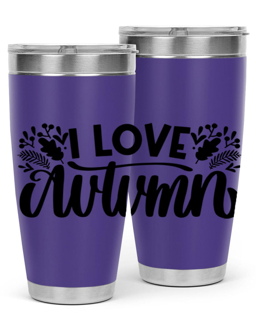 I Love Autumn 497#- fall- Tumbler