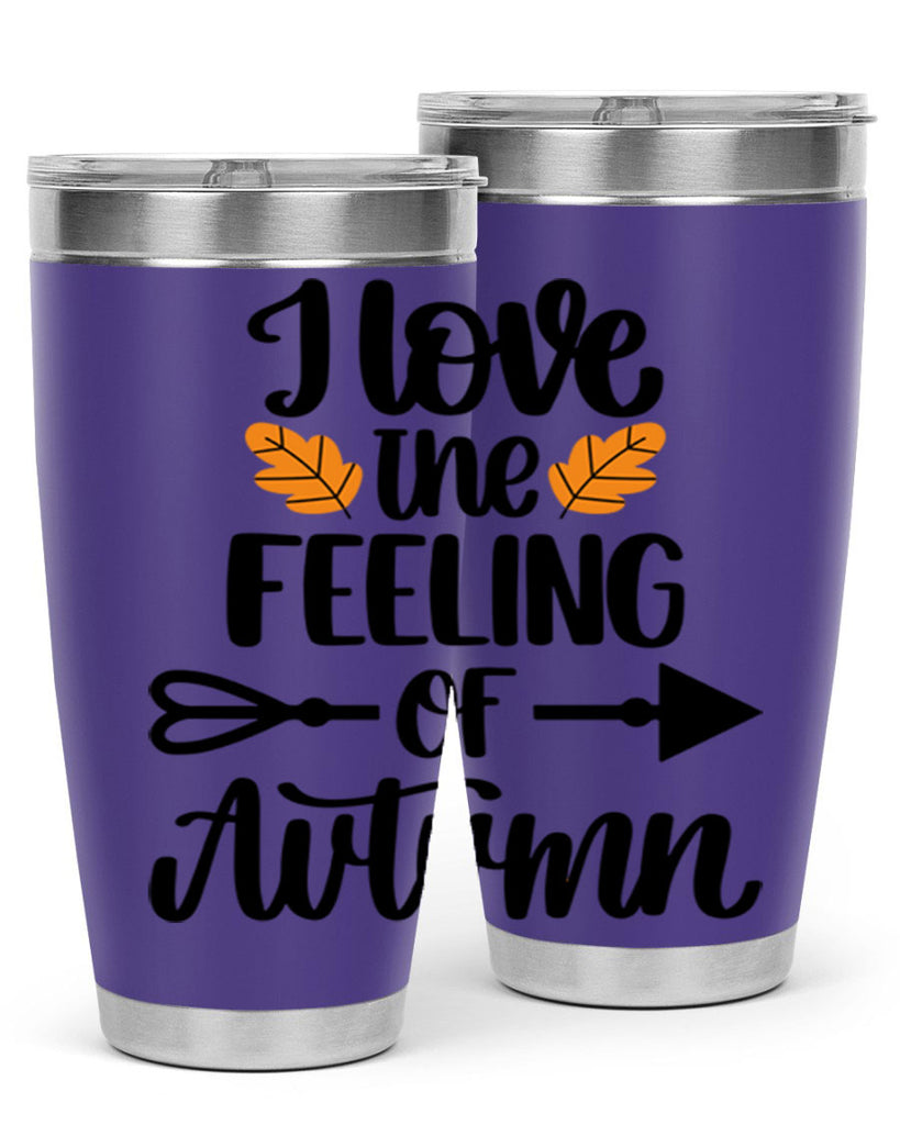 I Love The Feeling Of Autumn 499#- fall- Tumbler