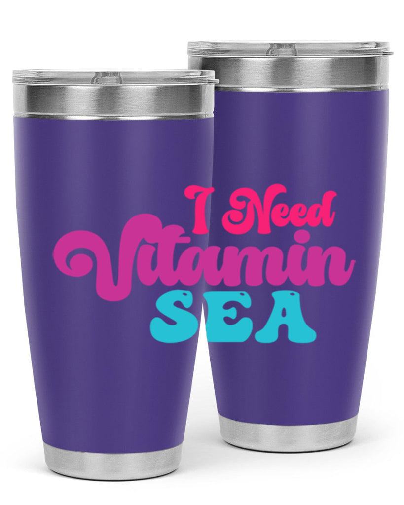 I Need Vitamin Sea 217#- mermaid- Tumbler