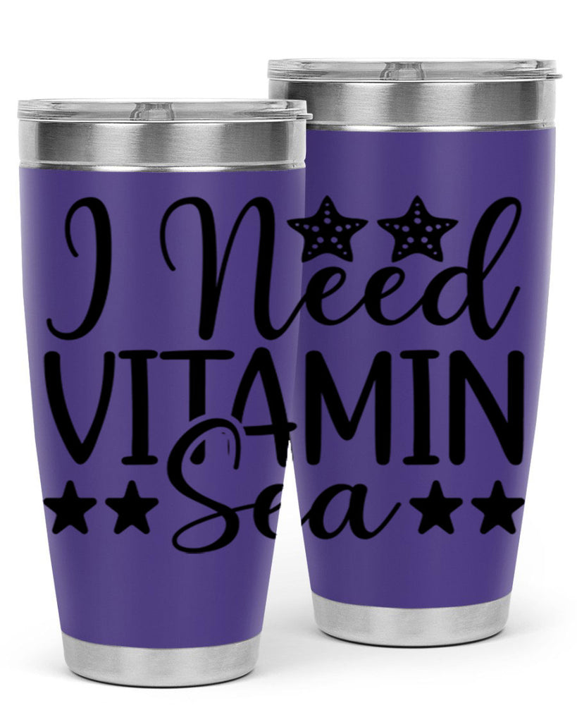 I Need Vitamin Sea 232#- mermaid- Tumbler