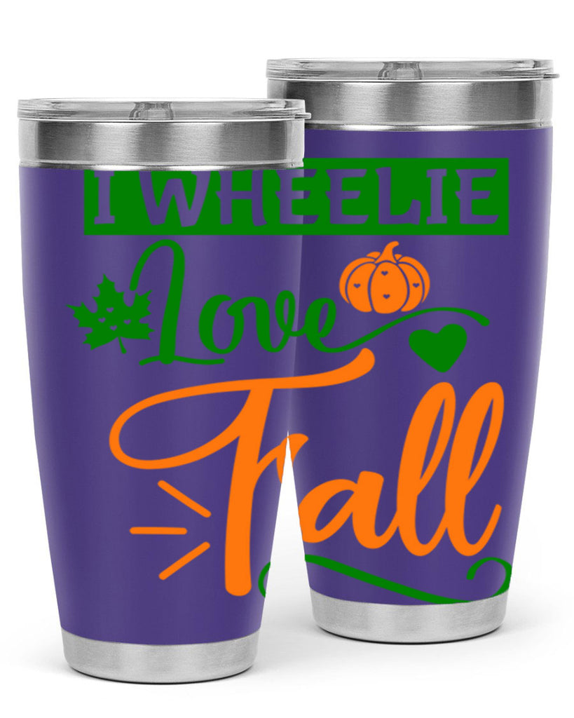 I Wheelie Love Fall 341#- fall- Tumbler