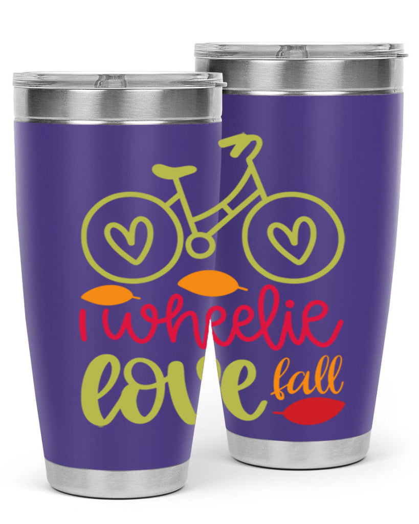 I Wheelie Love Fall 342#- fall- Tumbler