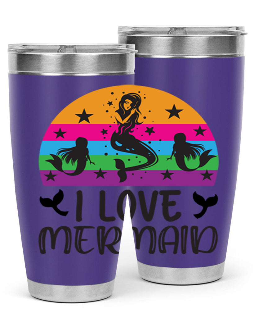 I love mermaid 230#- mermaid- Tumbler