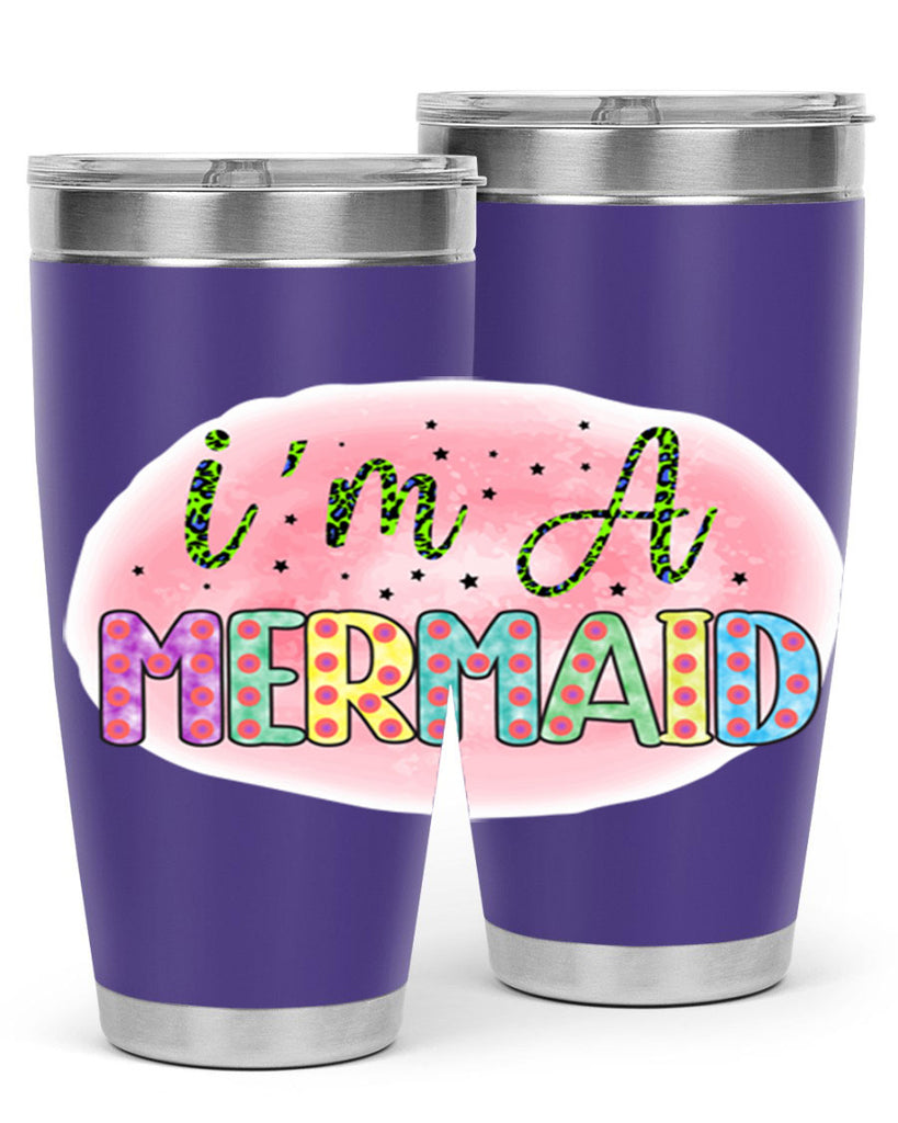 Im A Mermaid 255#- mermaid- Tumbler