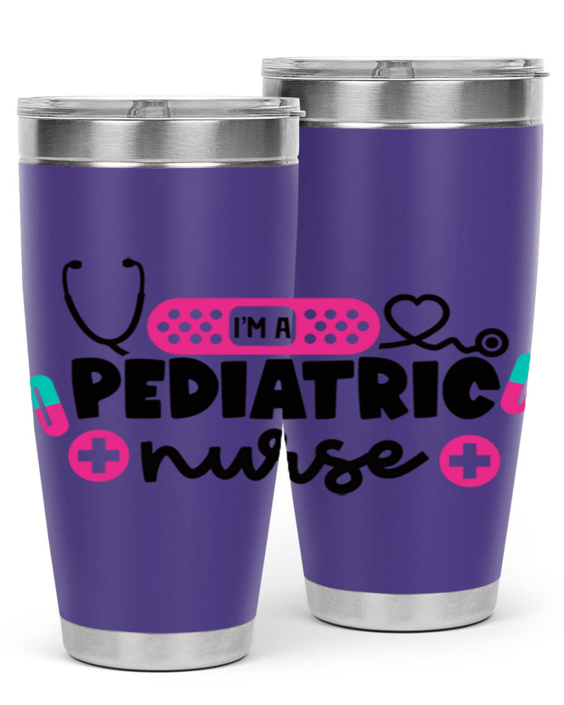 Im A Pediatric Nurse Style Style 154#- nurse- tumbler