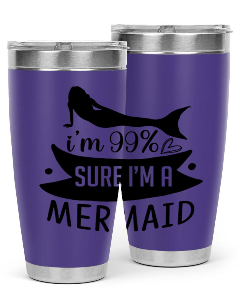 Im sure im a 248#- mermaid- Tumbler