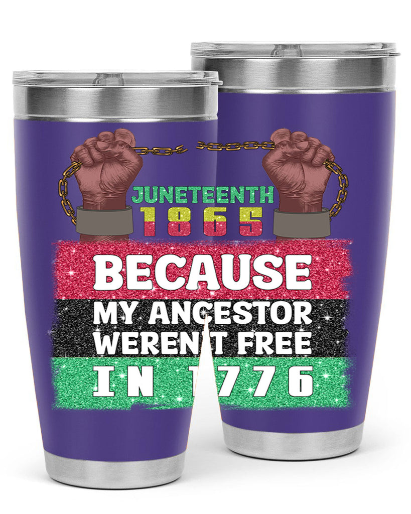 Juneteenth 1865 Ancestor 4#- Juneteenth- tumbler