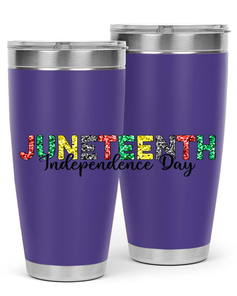 Juneteenth Independence Day 37#- Juneteenth- tumbler