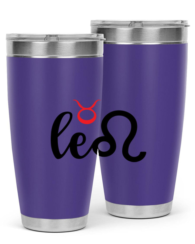 Leo 284#- zodiac- Tumbler