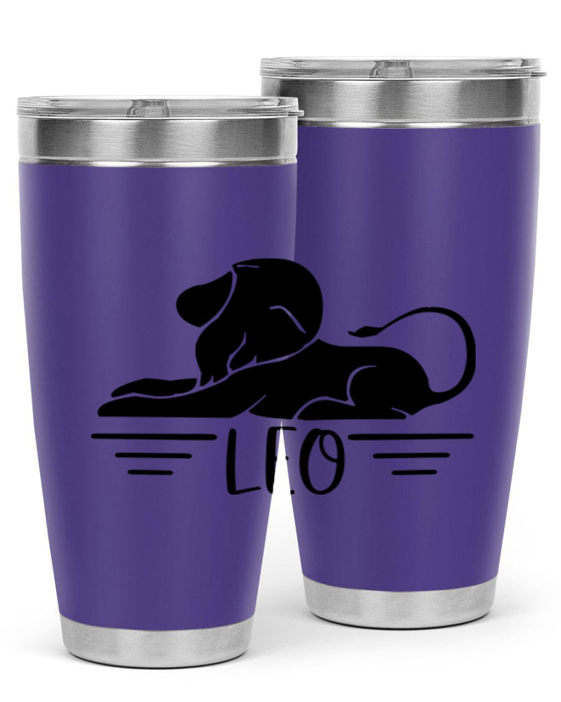 Leo 288#- zodiac- Tumbler