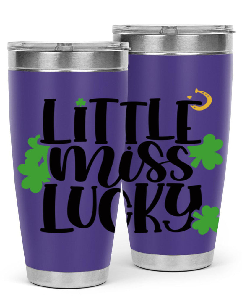 Little Miss Lucky Style 68#- St Patricks Day- Tumbler