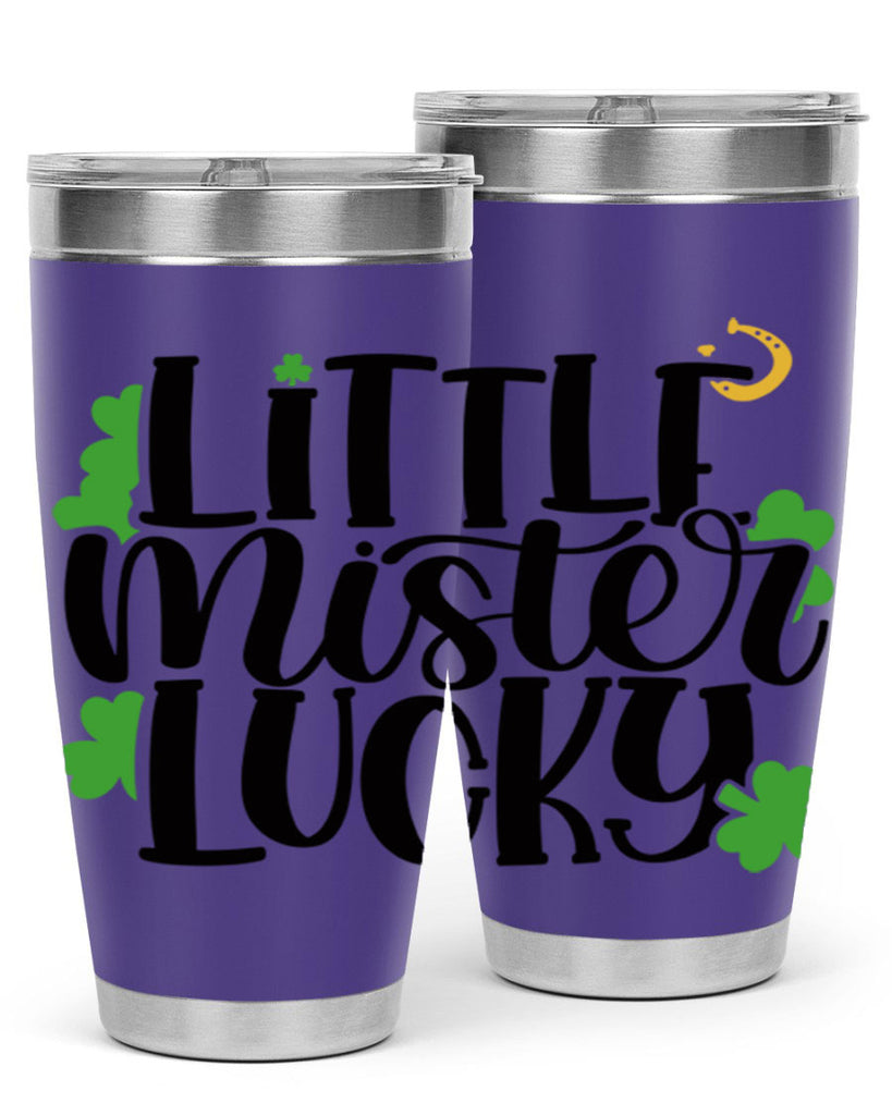 Little Mister Lucky Style 67#- St Patricks Day- Tumbler