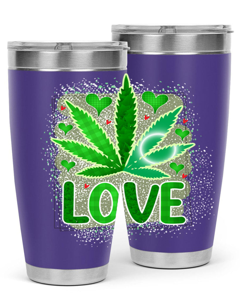 Love 188#- marijuana- Tumbler