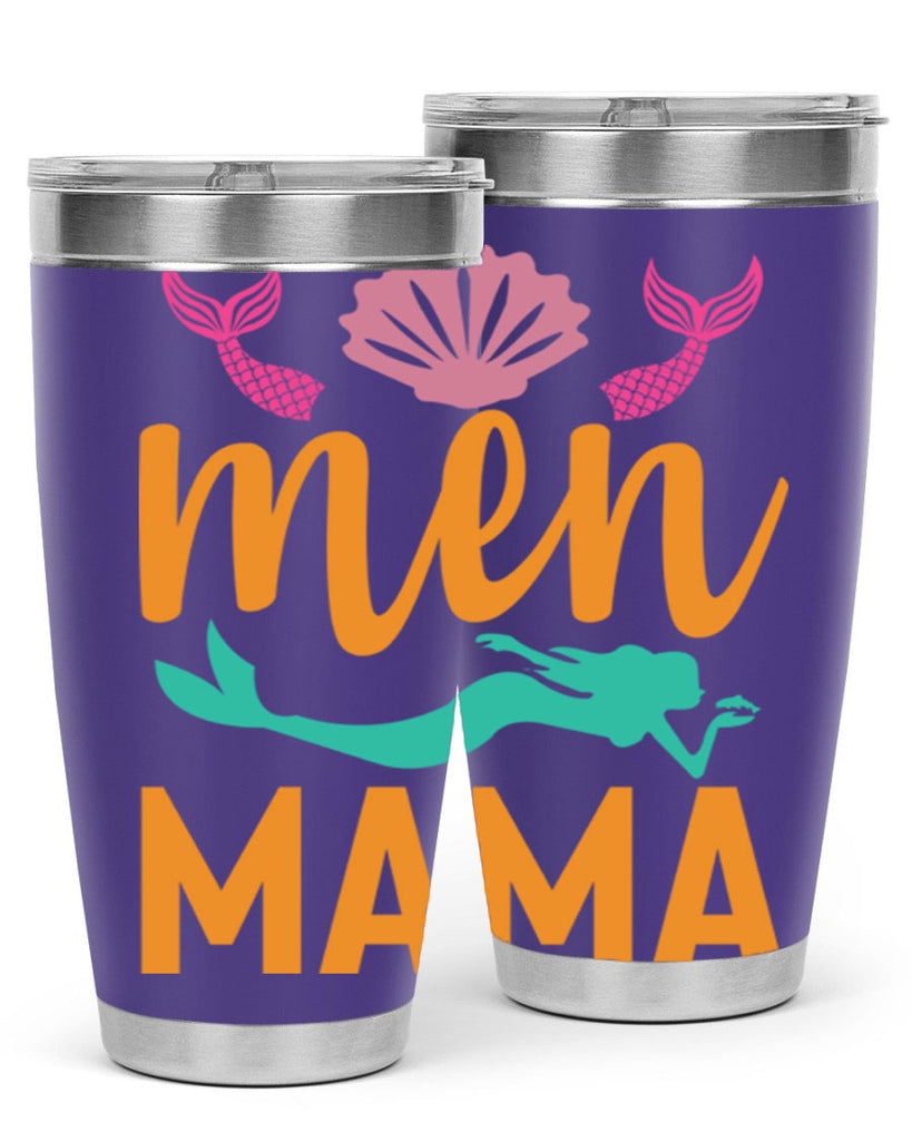 Men Mama Design 318#- mermaid- Tumbler