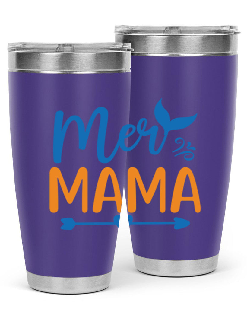 Mer Mama 330#- mermaid- Tumbler