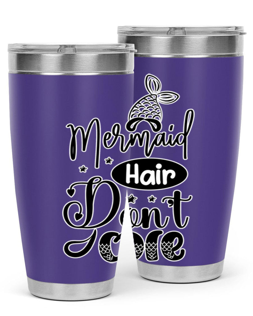 Mermaid Hair Dont Care 407#- mermaid- Tumbler