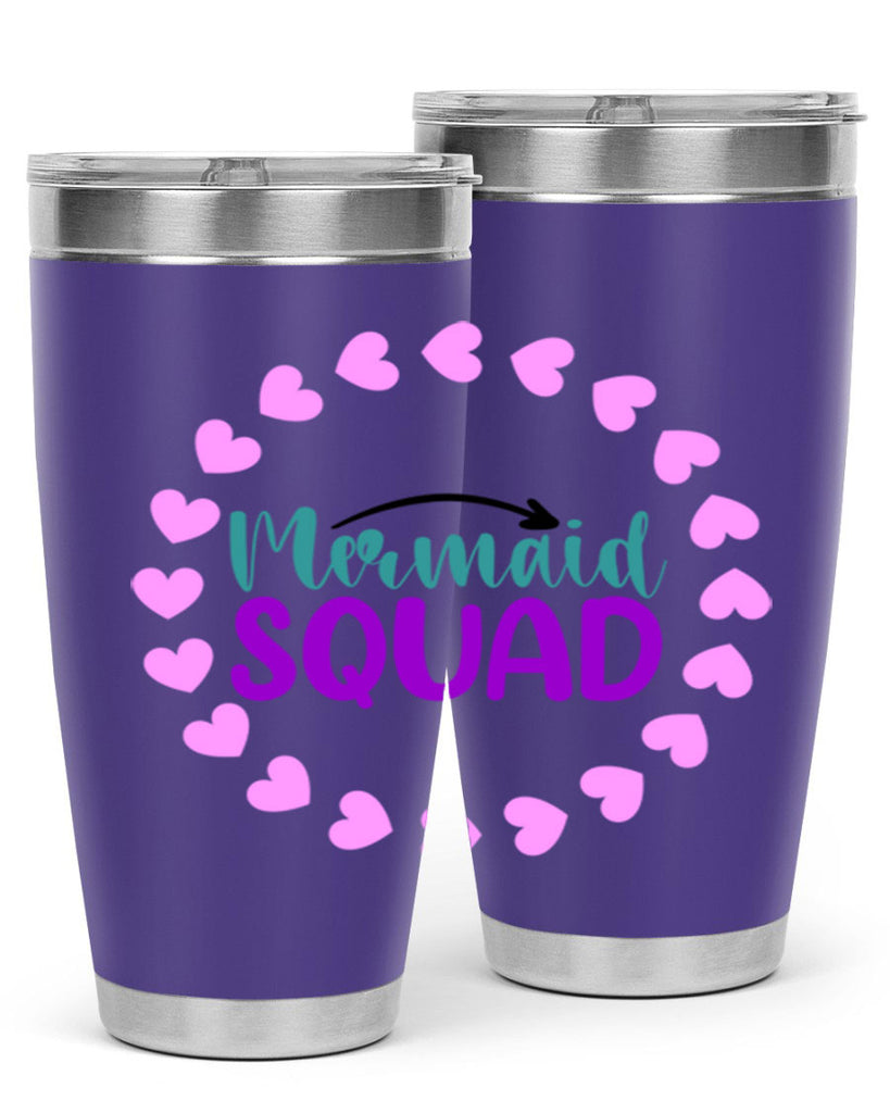 Mermaid Squad 382#- mermaid- Tumbler