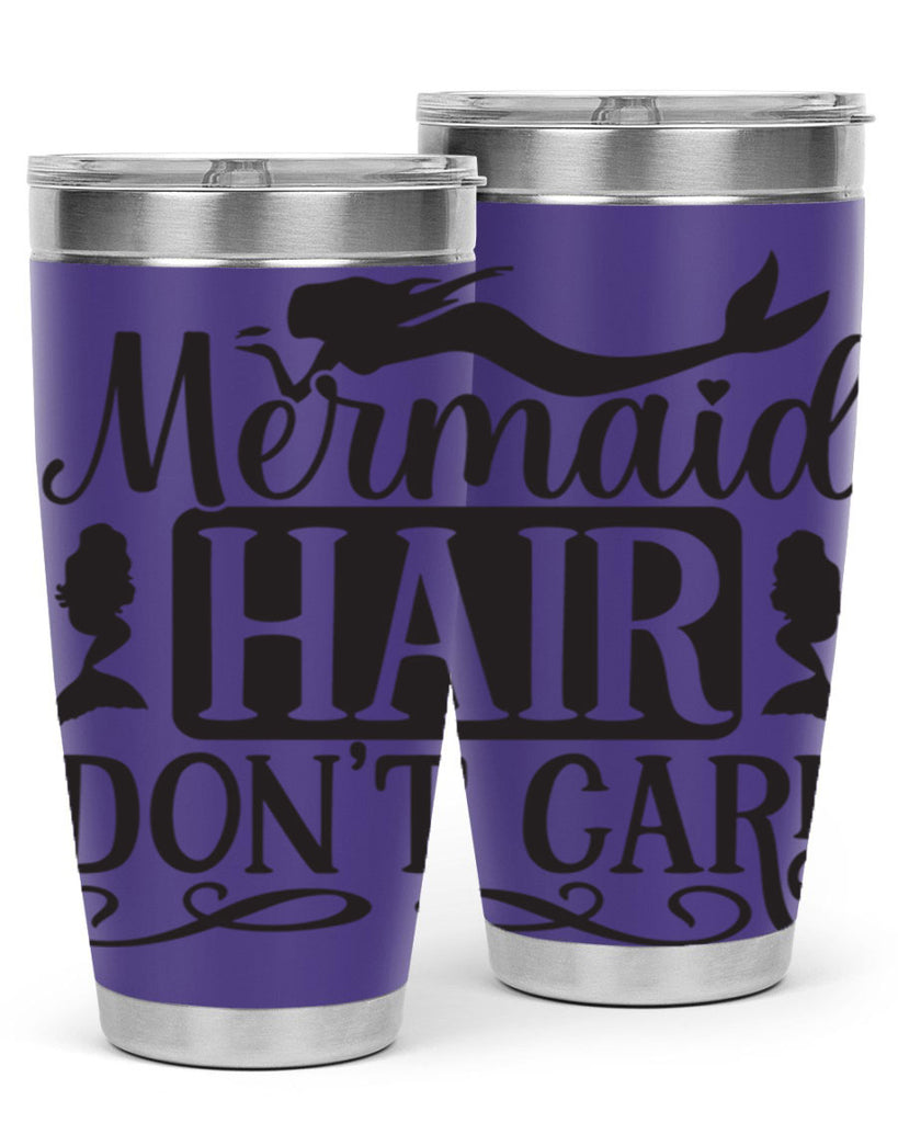 Mermaid hair dont care 409#- mermaid- Tumbler