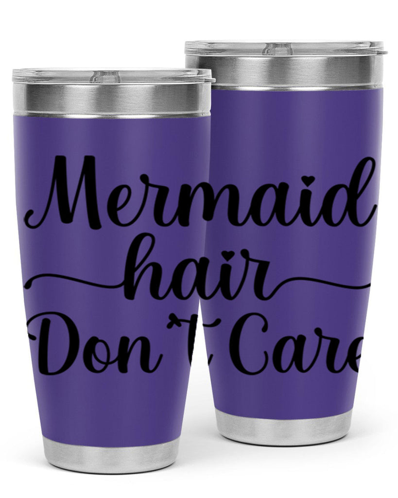 Mermaid hair dont care 412#- mermaid- Tumbler