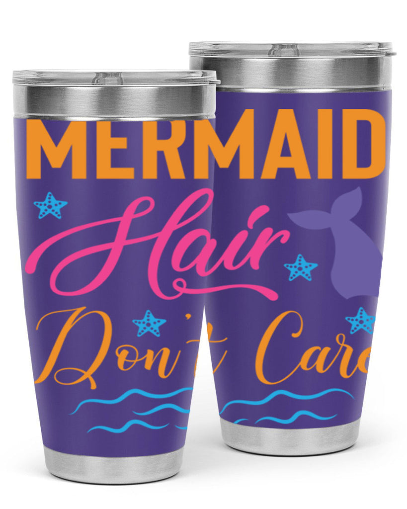 Mermaid hair dont care 414#- mermaid- Tumbler